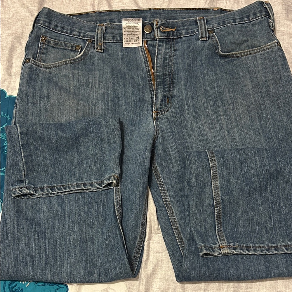 Carhartt Men's Relaxed Blue Jeans